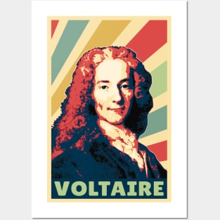 Voltaire Vintage Colors Posters and Art